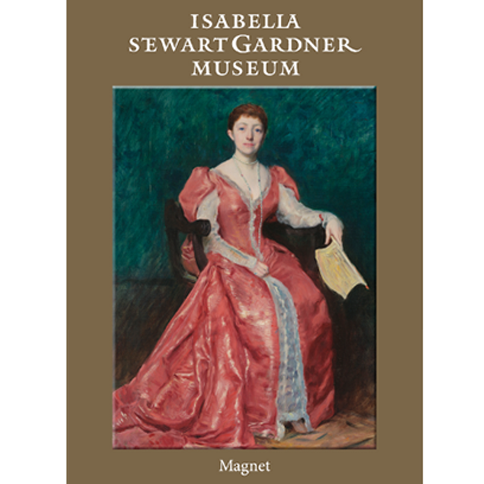 Isabella Stewart Gardner by Dennis Miller Bunker Magnet