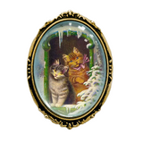 Victorian Holiday Brooch