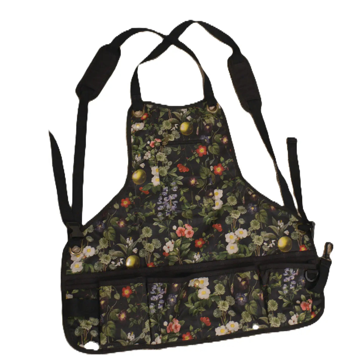 Midnight Bloom Garden Apron