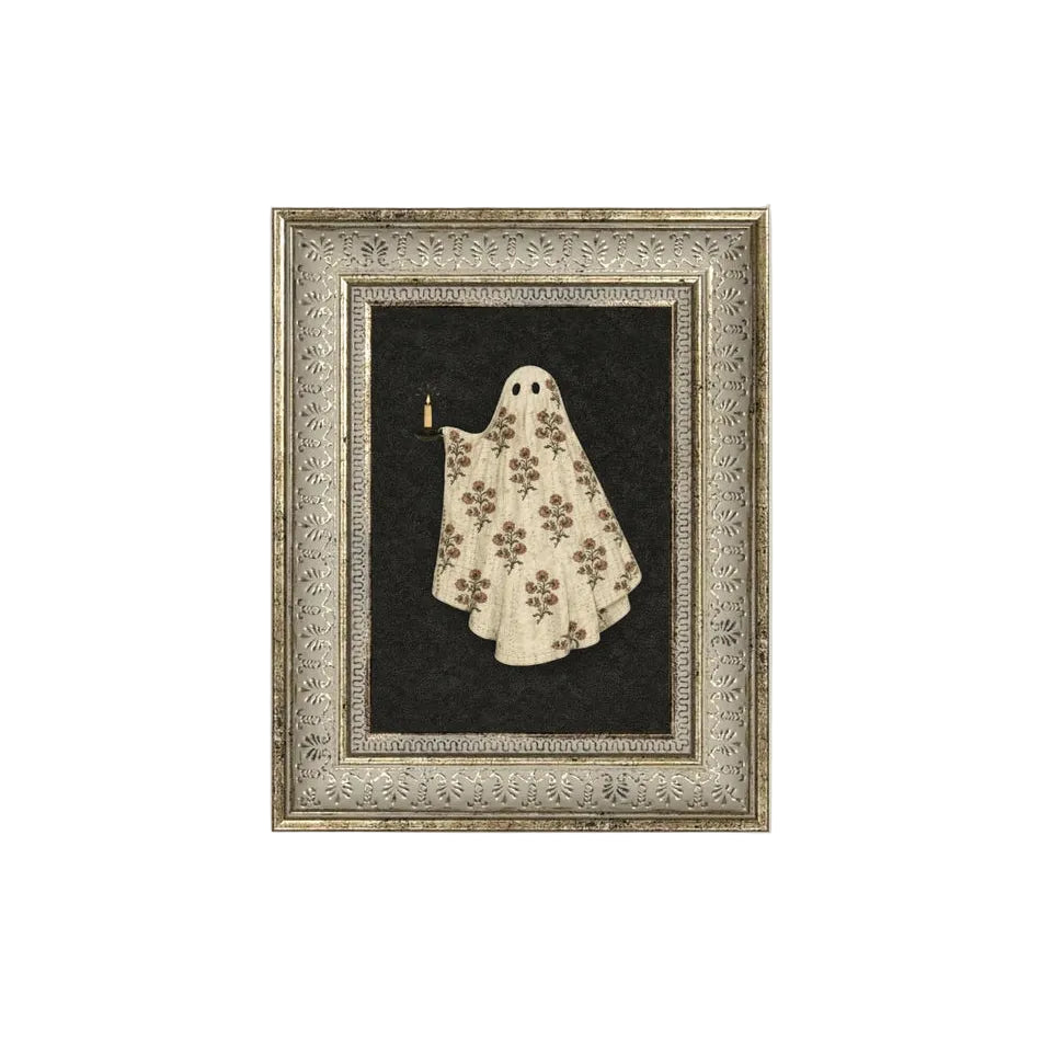 Quilted Ghost Framed Print