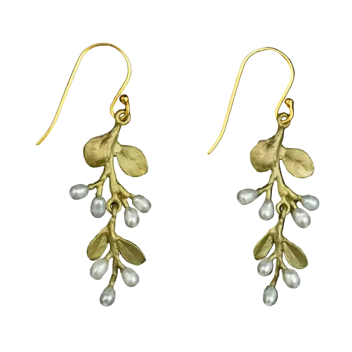 Japanese Firethorn Wire Earrings