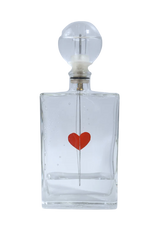 Beating Heart in a Perfume Bottle Kinetic Sculpture
