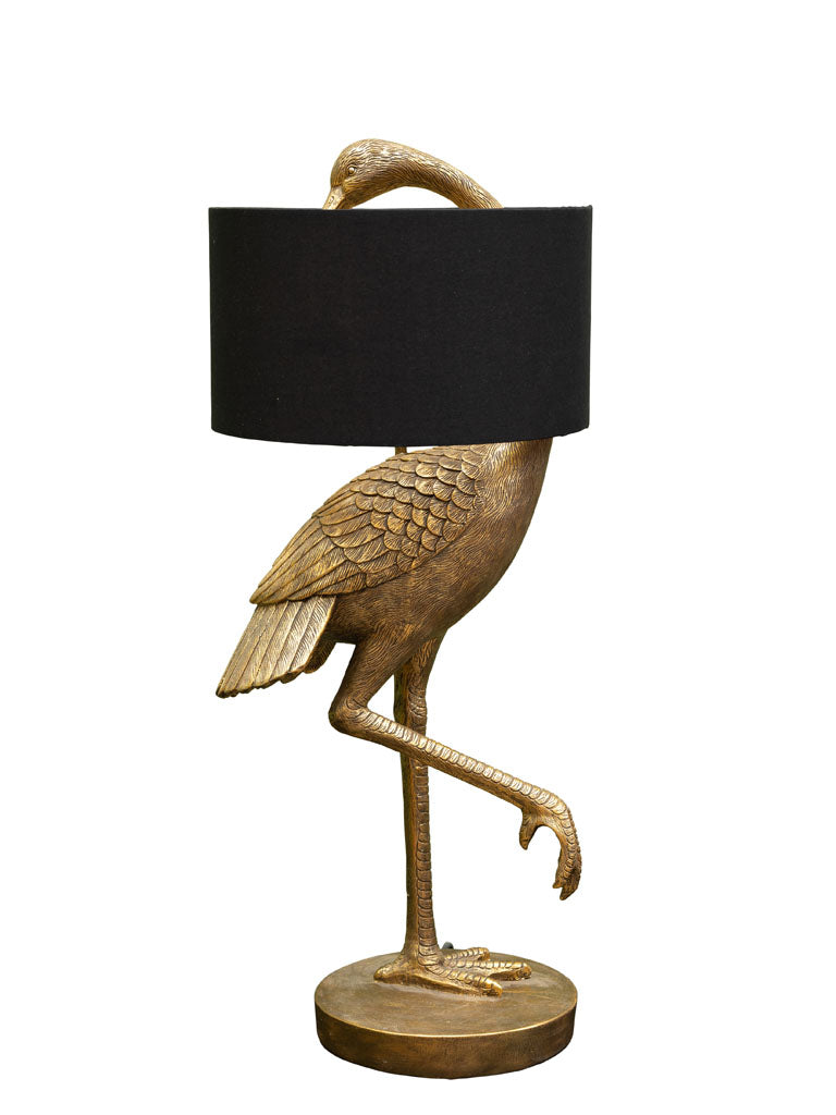 Golden Bird Lamp