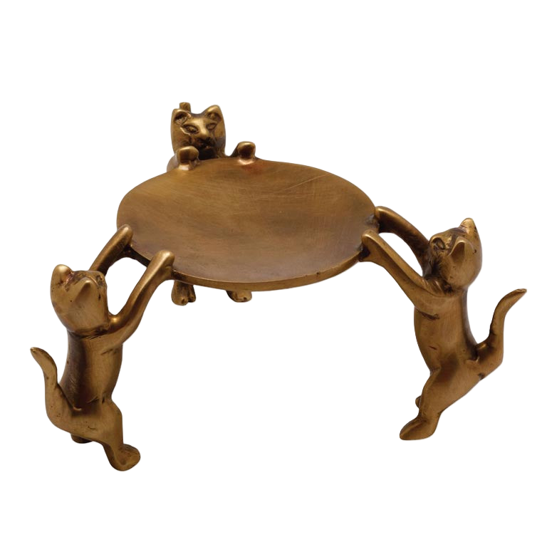 Cat Trio Trinket Tray