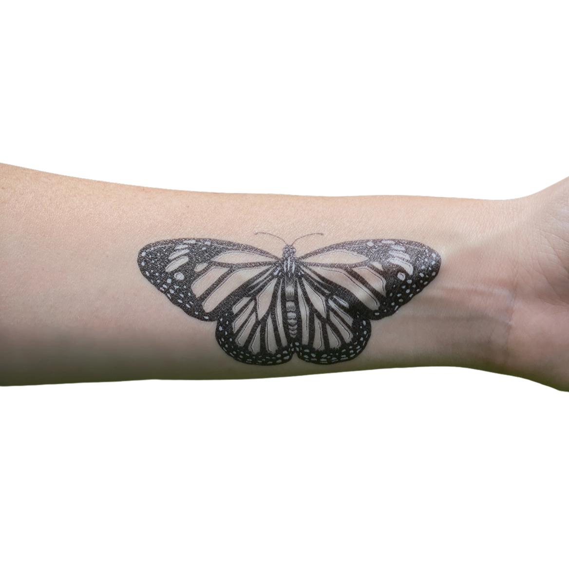 Monarch Butterfly Temporary Tattoo