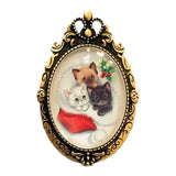 Victorian Holiday Brooch