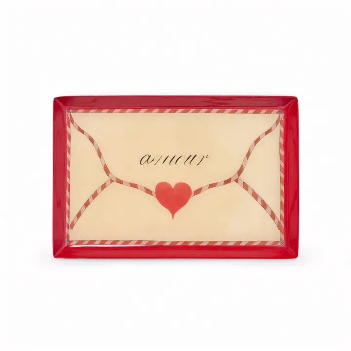 Amour Enamel Tray