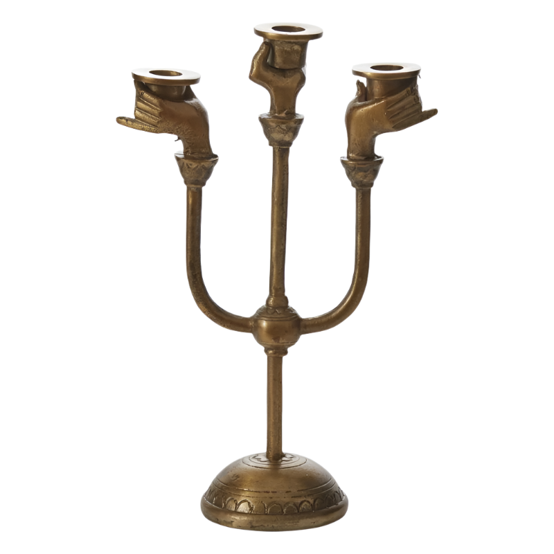 Haunted Hands Candelabra