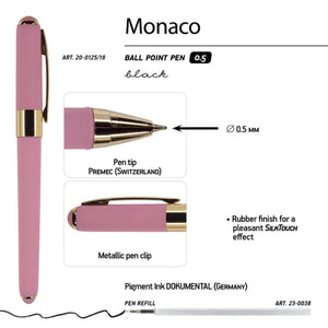 Monaco Pink Ballpoint Pen