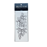 Rose Blossom Temporary Tattoo