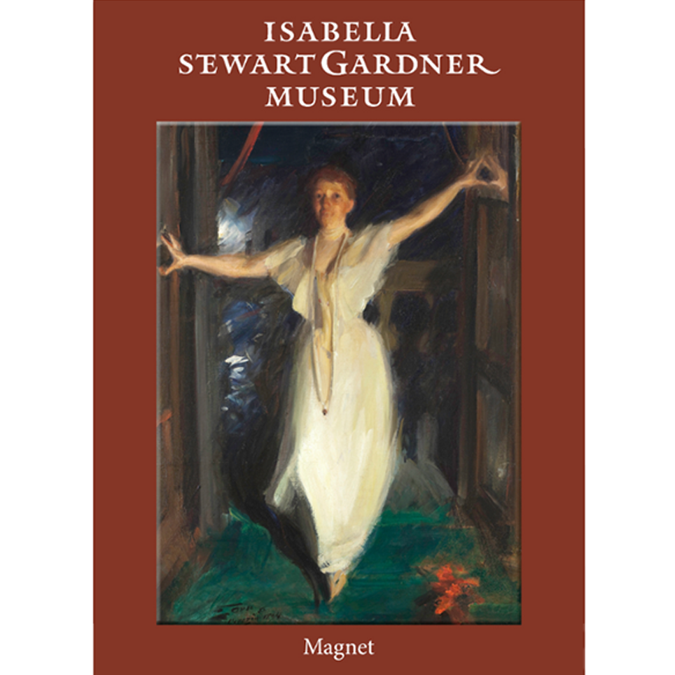 Isabella Stewart Gardner in Venice Magnet