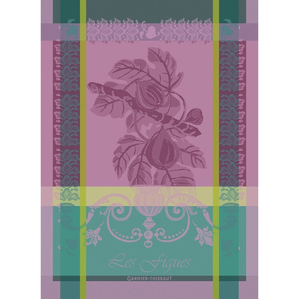 Les Figues Purple Kitchen Towel