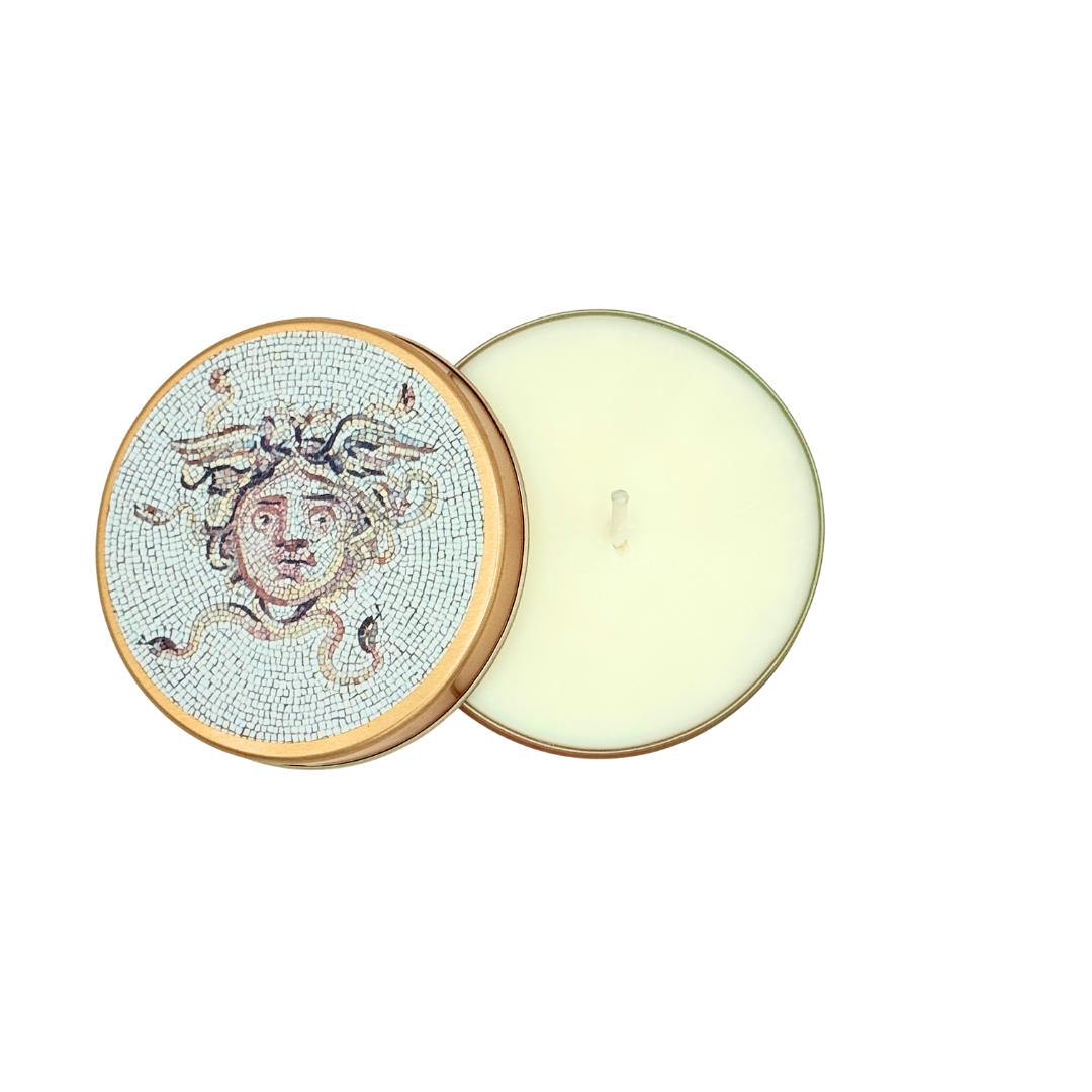 Medusa Mosaic Candle