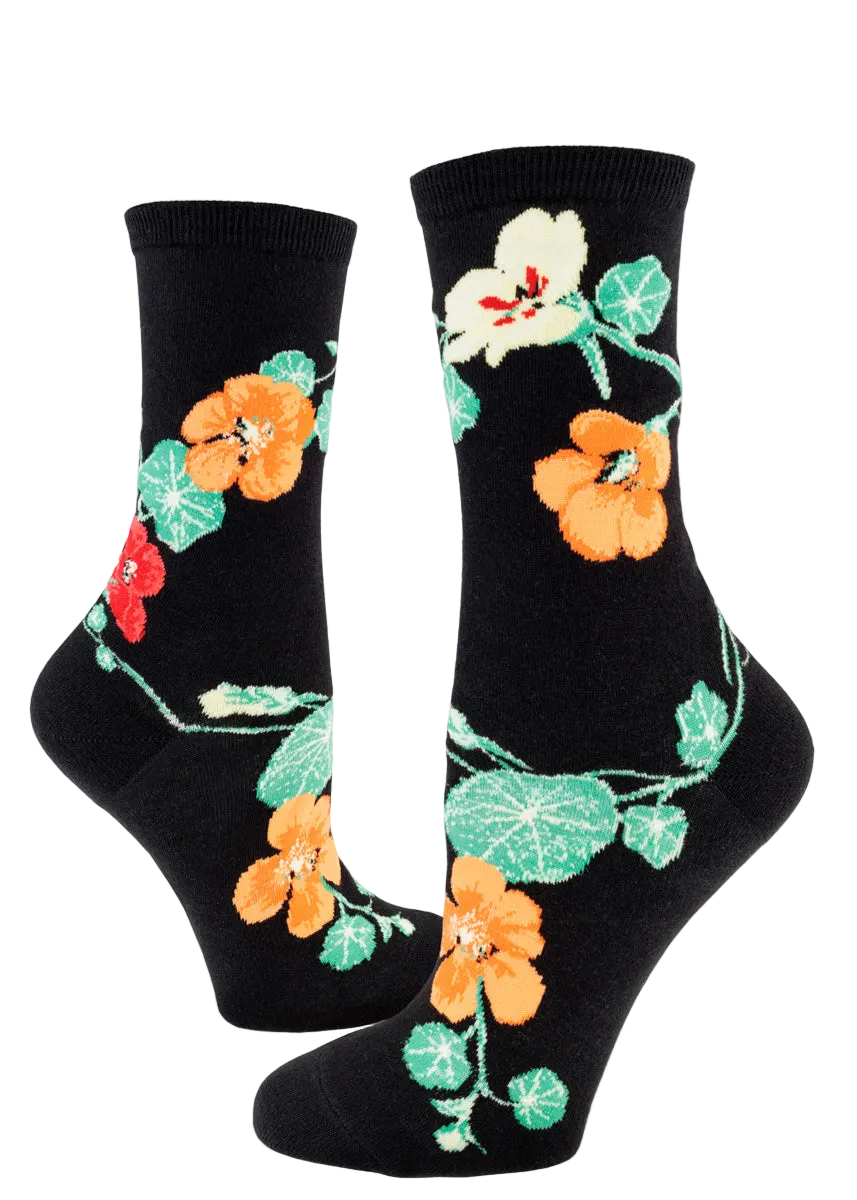 Crew Nasturtium Socks