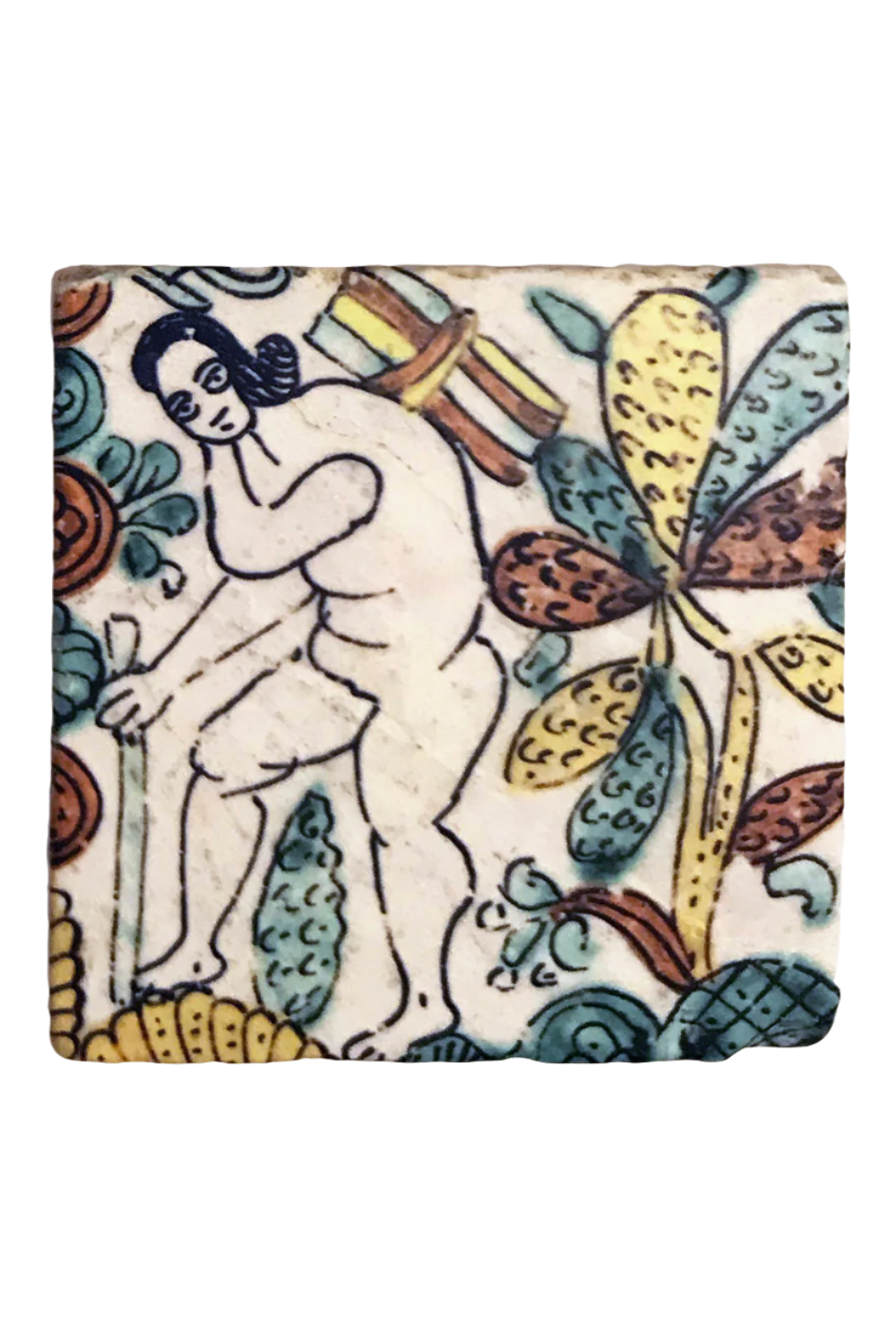 Mexican Coaster: Nude Figure