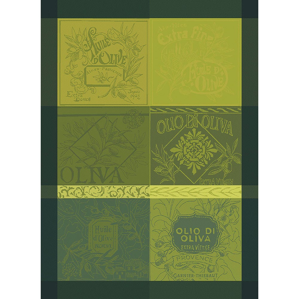 Olives Vintage Vert Kitchen Towel