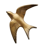 Golden Swallow Wall Decor