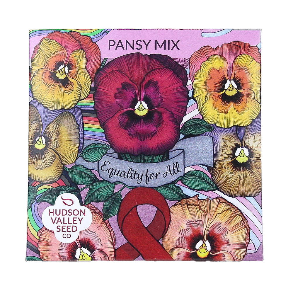 Pansy Mix Seed Packet