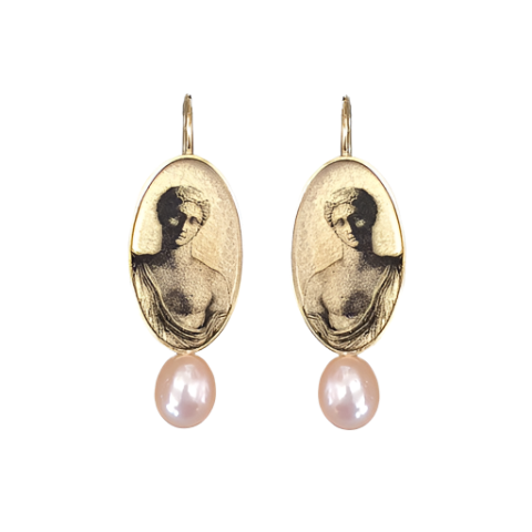 Aphrodite & Pearl Earrings