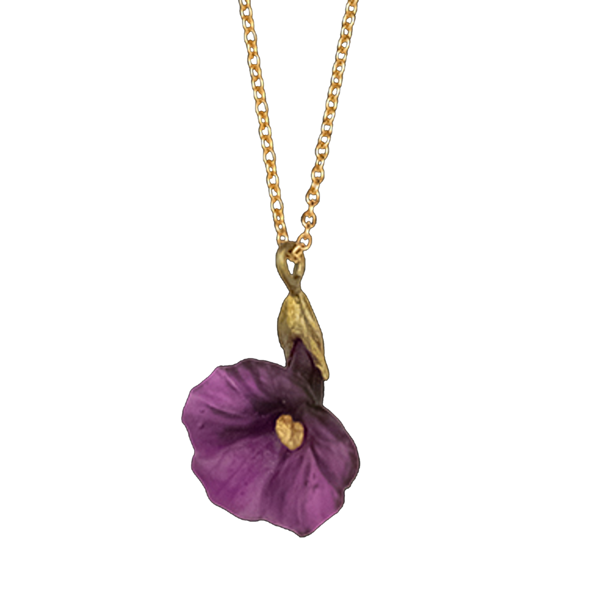 Petunia Pendant Necklace