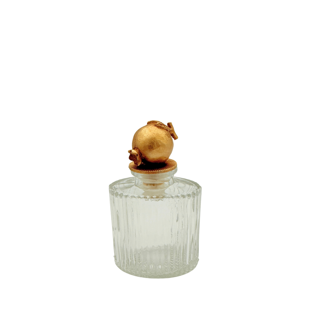 Pomegranate Stoppered Glass Jar
