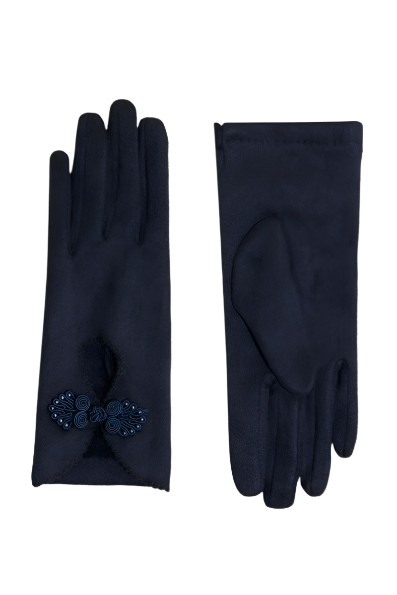 Navy Suki Gloves