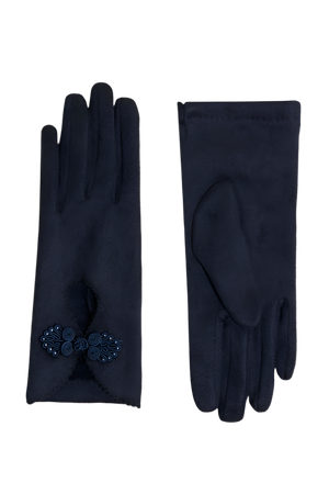 Navy Suki Gloves