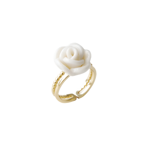 White Rose Ring