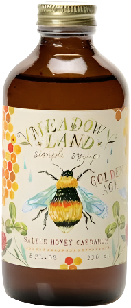 Golden Age Salted Honey & Cardamom Simple Syrup