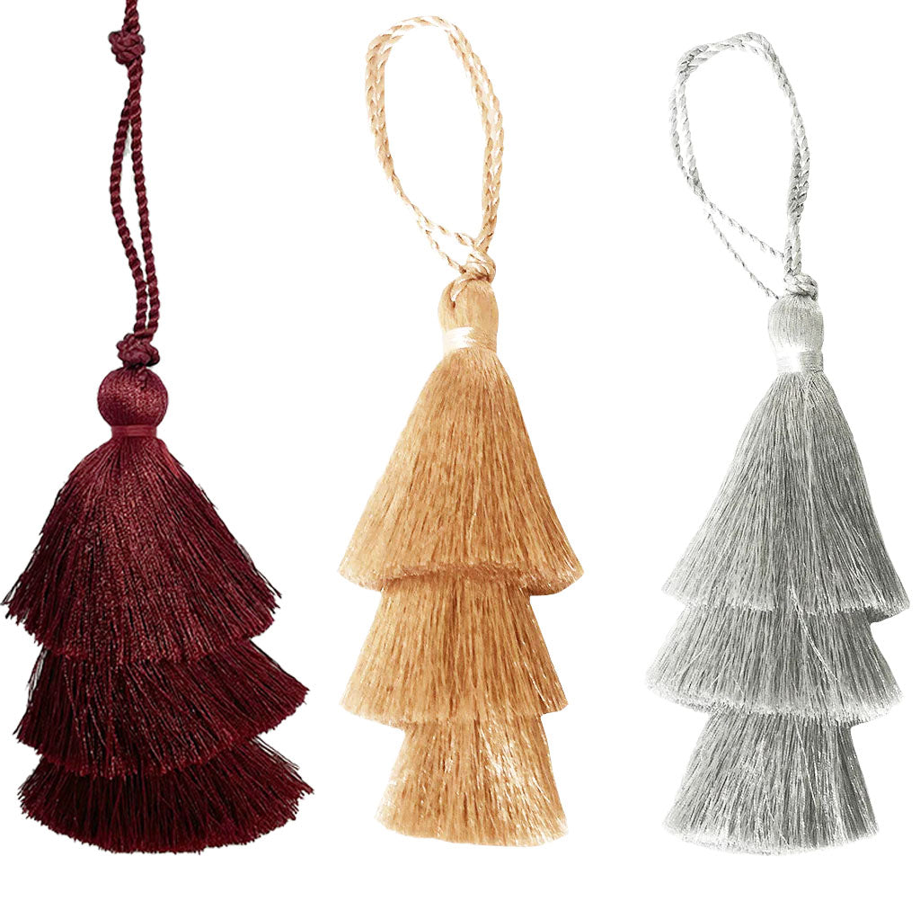 Tiered Tassel Ornament