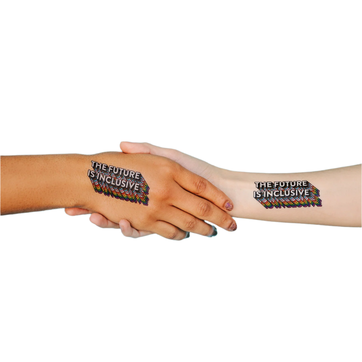 The Future is Inclusive Temporary Tattoo