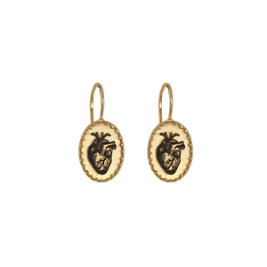 Victorian Heart Earrings