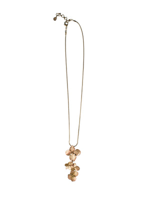 Hydrangea Tiered Drop Necklace