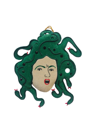 Medusa Face Ornament