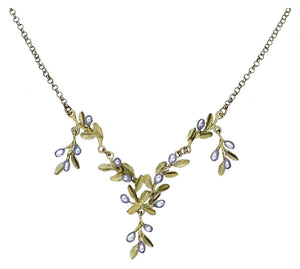 Flowering Thyme Drop Necklace