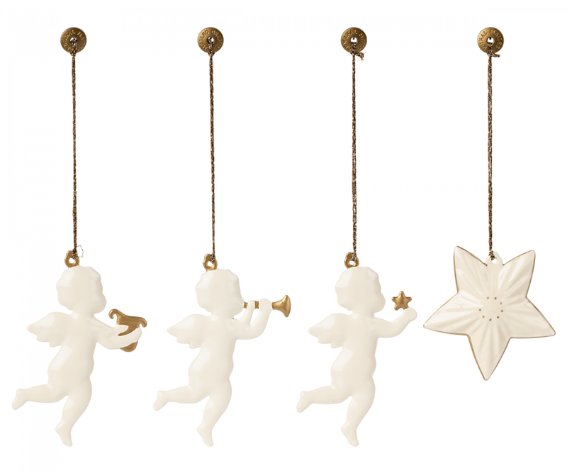Holy Night Metal Ornament Set