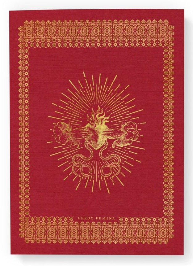 Red Femina Ferox Notebook