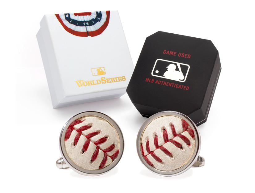 Red Sox Baseball Cuff Links