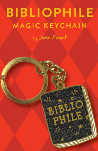 Bibliophile Magic Keychain