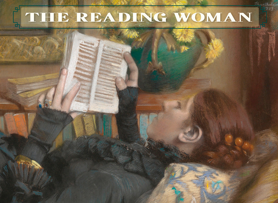 The Reading Woman Boxed Notecards