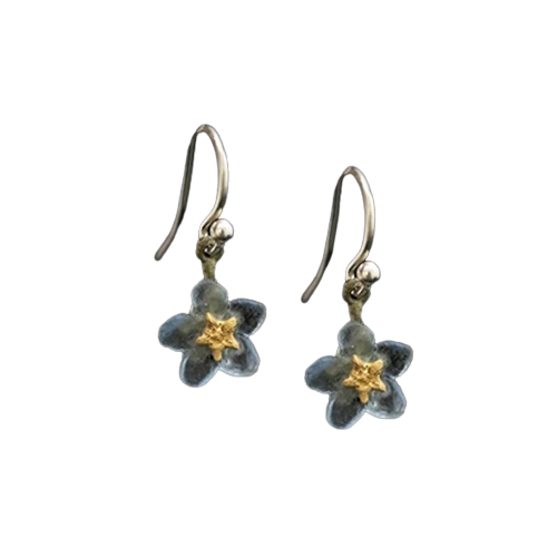 Forget Me Not Wire Earrings