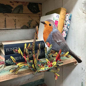 Jakey the Robin Fabric Bird