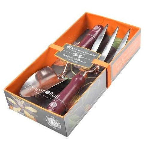 Passiflora Fork & Trowel Boxed Gift Set