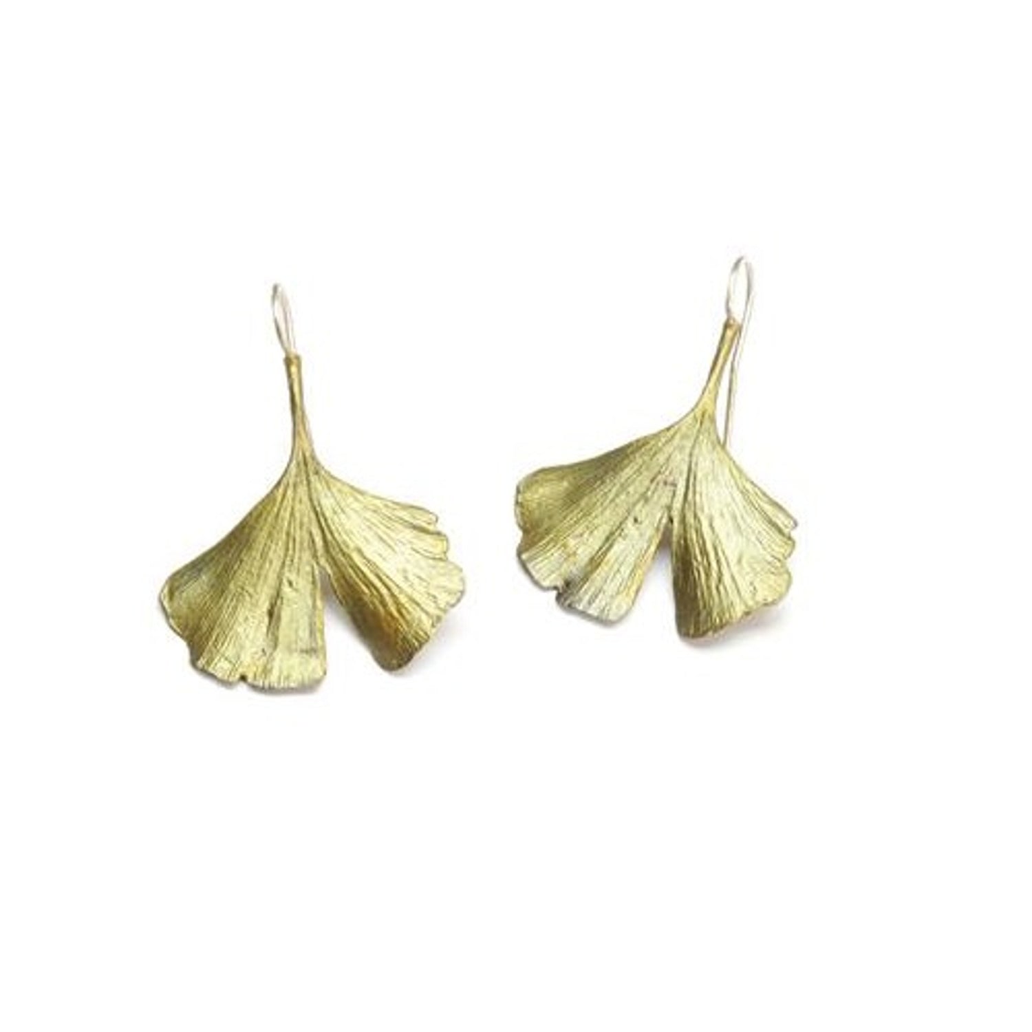 Ginkgo Drop Earrings