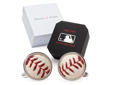 Red Sox Baseball Cuff Links