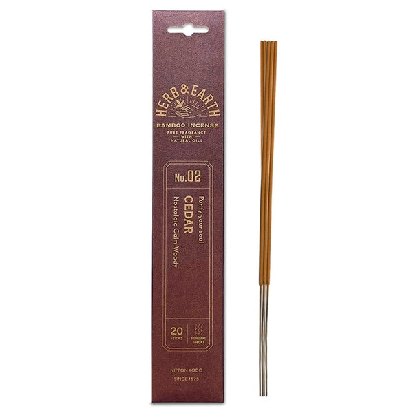 Cedar Bamboo Incense Pack