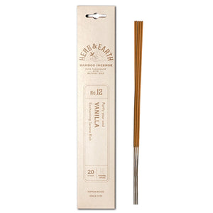 Vanilla Bamboo Incense Pack