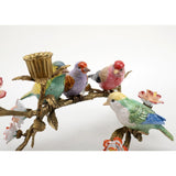 Bird Party Candlestick Stand