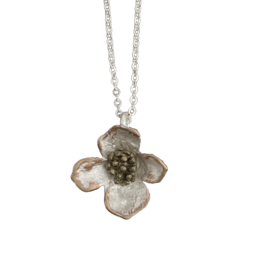 Dogwood Pendant Necklace