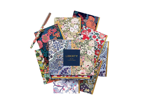 Liberty Floral Boxed Notecards - Gift at the Gardner